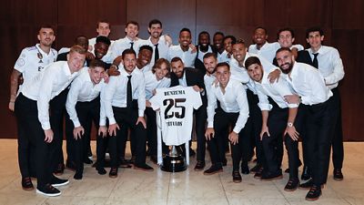 Benzema: 25 Real Madrid trophies