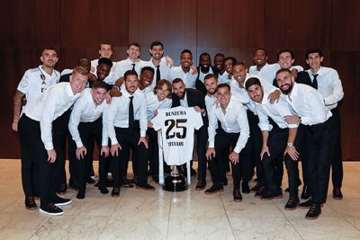 benzema 25 títulos con el real madrid