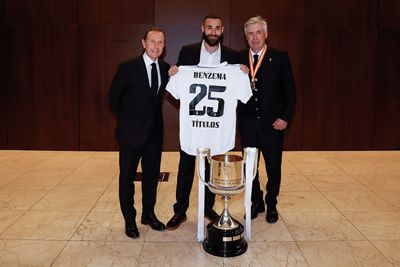 benzema 25 títulos con el real madrid