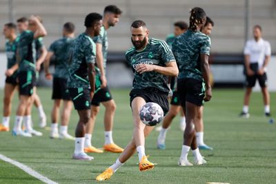 entrenamiento del real madrid