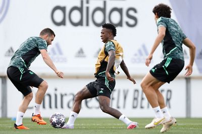 entrenamiento del real madrid