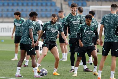 entrenamiento del real madrid