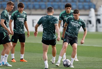 entrenamiento del real madrid
