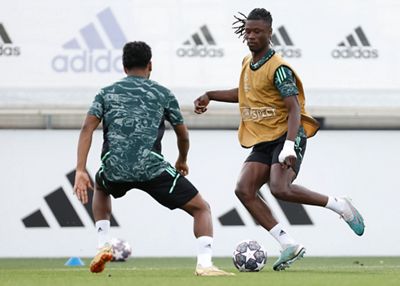 entrenamiento del real madrid