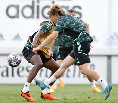 entrenamiento del real madrid