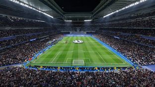 Gran noche de Champions en el Bernabéu