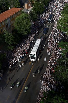 llegada del real madrid al santiago bernabéu