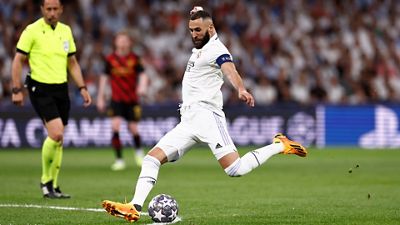 Benzema equals Raúl as Madrid's second most-capped player in the Champions League.