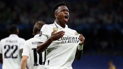 Vini Jr.'s strike against City on Champions League Goal of the Season shortlist