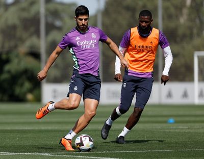 entrenamiento del real madrid