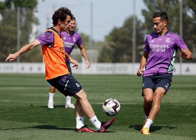 entrenamiento del real madrid