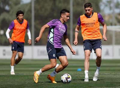 entrenamiento del real madrid