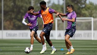 Le Real Madrid prépare le match contre Getafe