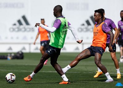 entrenamiento del real madrid