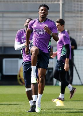 entrenamiento del real madrid