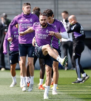 entrenamiento del real madrid