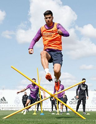 entrenamiento del real madrid