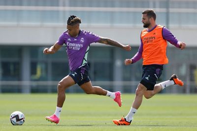 entrenamiento del real madrid