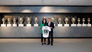 Ivana, 100 games for Real Madrid