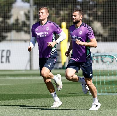 entrenamiento del real madrid