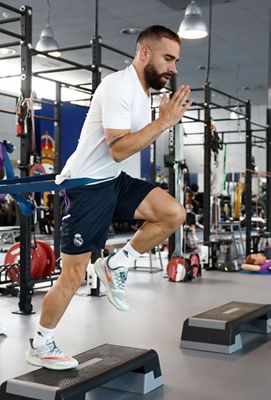 entrenamiento del real madrid
