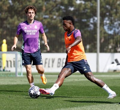 entrenamiento del real madrid