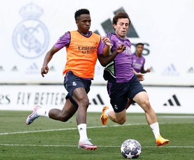 entrenamiento del real madrid