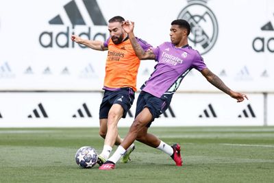 entrenamiento del real madrid