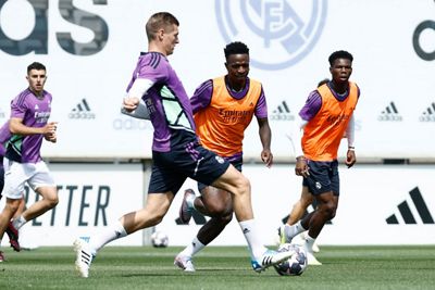 entrenamiento del real madrid