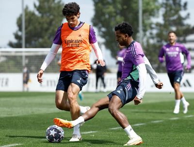 entrenamiento del real madrid