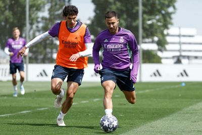 entrenamiento del real madrid