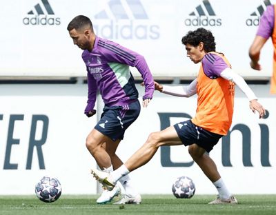 entrenamiento del real madrid