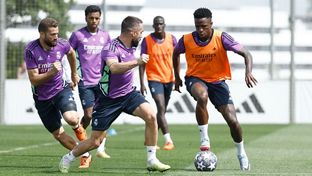 L'équipe continue de préparer le match contre Manchester City