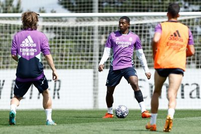entrenamiento del real madrid