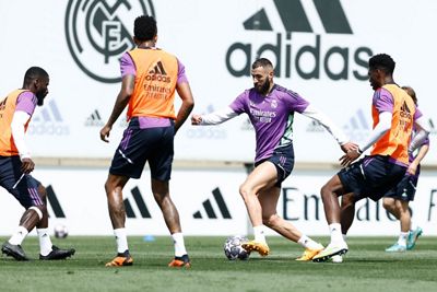 entrenamiento del real madrid