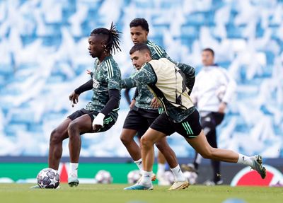 entrenamiento del real madrid