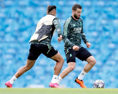 entrenamiento del real madrid