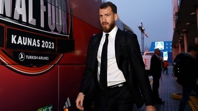 Así fue la llegada del Real Madrid a Kaunas