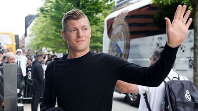 Así fue la llegada del Real Madrid a Mánchester