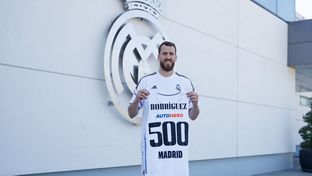 Sergio Rodríguez, 500 partidos con el Real Madrid