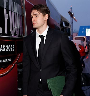 llegada del real madrid a kaunas