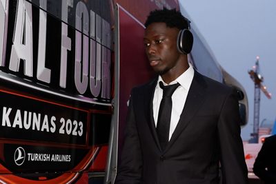 llegada del real madrid a kaunas