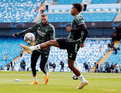 entrenamiento del real madrid