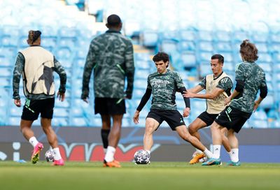 entrenamiento del real madrid