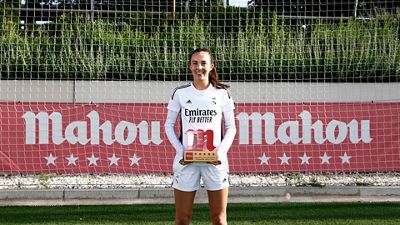 Weir, Jugadora Cinco Estrellas Mahou de la temporada