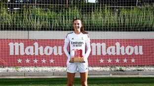 Weir, Jugadora Cinco Estrellas Mahou de la temporada
