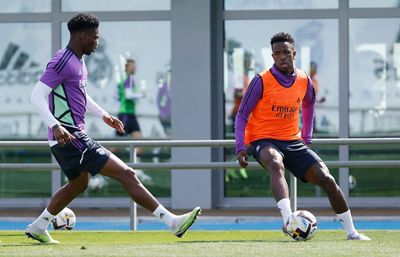 entrenamiento del real madrid