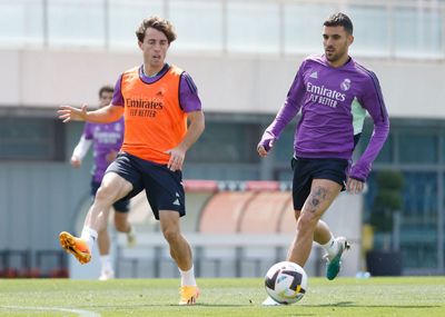 entrenamiento del real madrid