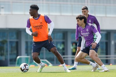 entrenamiento del real madrid