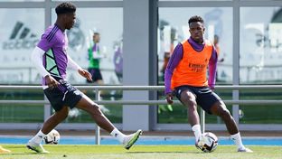 Le Real Madrid prépare le match contre Valence